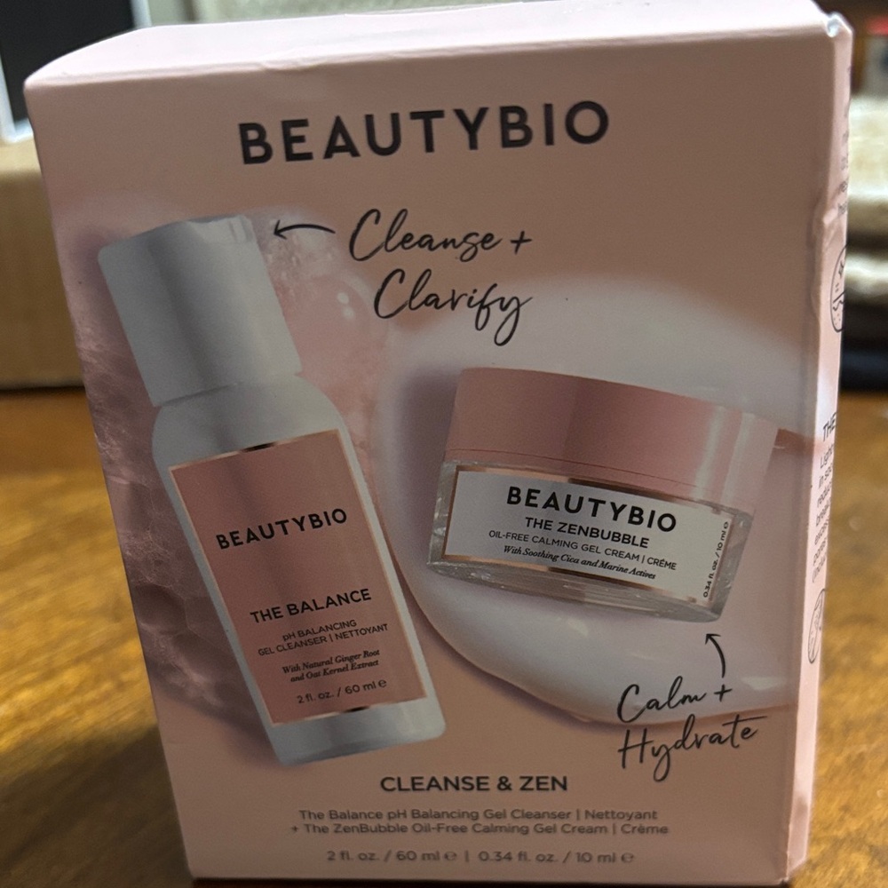 Beautybio Cleanse & Zen set